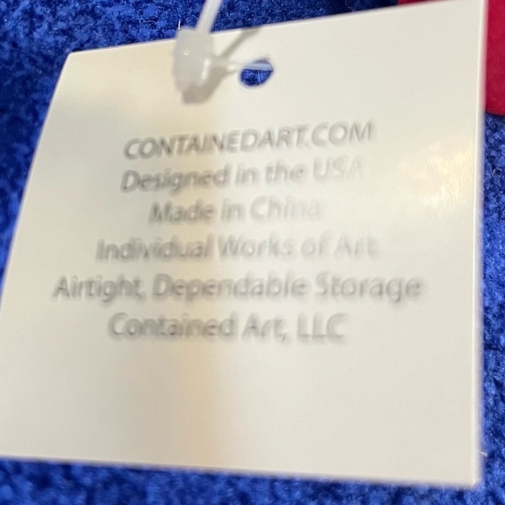 Contained Art Blue Hedgehog Ceramic Jar - Picture 11 of 14
